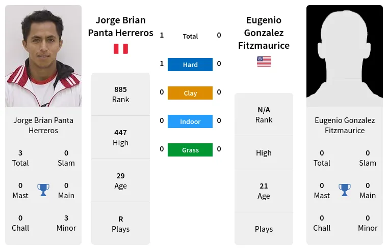 Eugenio Gonzalez Fitzmaurice, Overview, ATP Tour