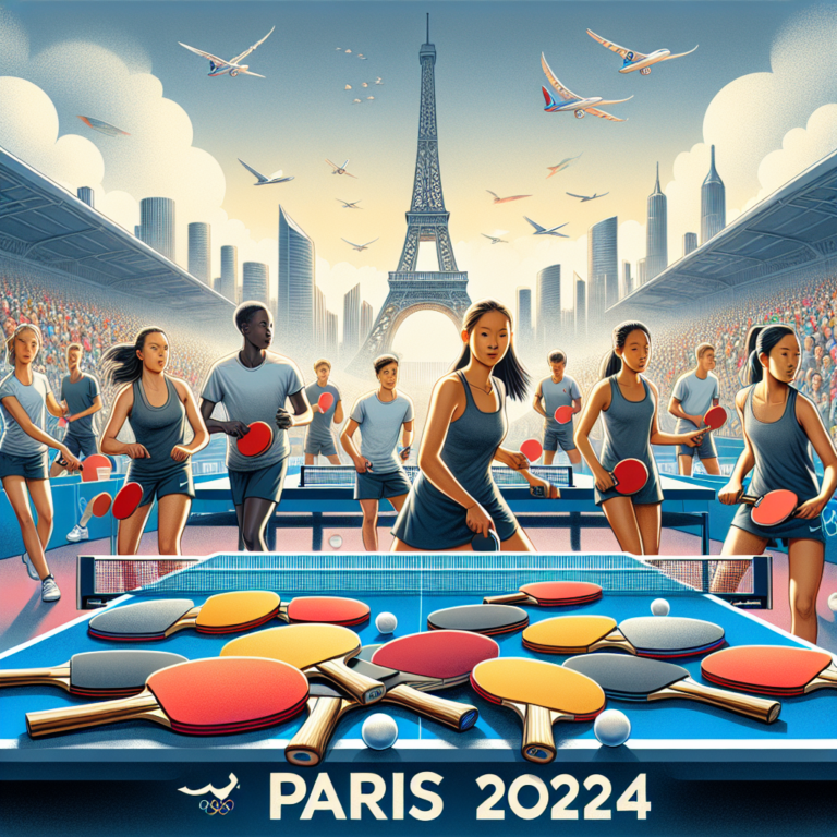 Rising Stars Prepare to Make History at Paris 2024 Table Tennis Debut