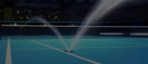 tennis affiliate program. someone watering the tennis ground-matchstat