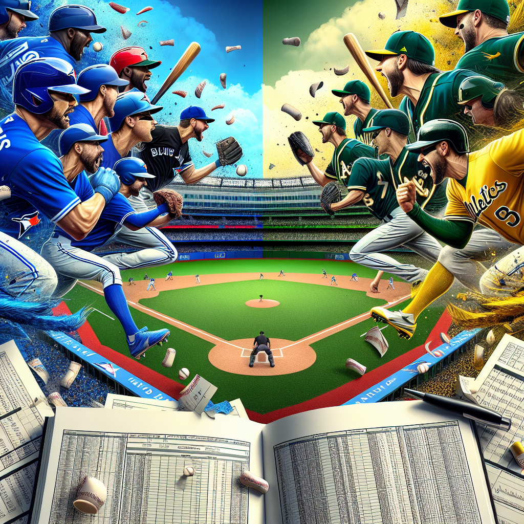 Face Off on the Diamond Toronto Blue Jays Take on Oakland Athletics