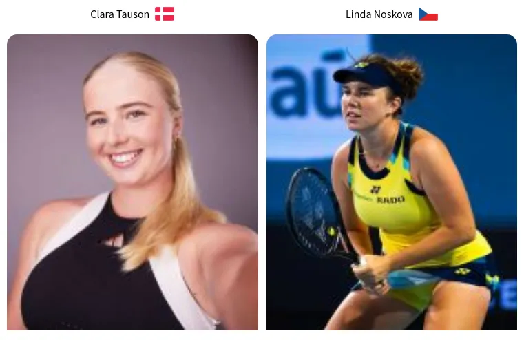 Clara Tauson vs Linda Noskova Prediction WTA Dubai 20th February